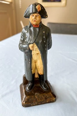 19th Century France Emperor Napoleon Papier Mache Statue Waterloo Battle War - Image 1 of 4