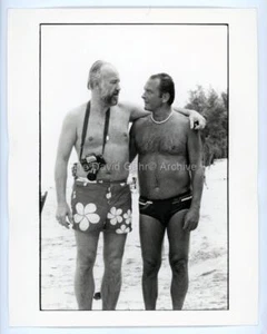 1979 Stan Getz Bruce Lundvall Havana Jam Cuba vecchia foto originale musica Gahr B705 - Foto 1 di 2
