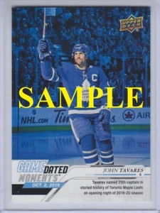 2019-20 UPPER DECK GAME DATED MOMENTS #1 - 114, ACHIEVEMENTS - Choose - Picture 1 of 122