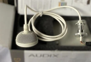 AUDIX M3W MIAVIA Tri-Element Hanging Ceiling Microphone with 4' Cable (White) - Picture 1 of 5