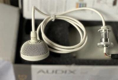 AUDIX M3W MIAVIA Tri-Element Hanging Ceiling Microphone with 4' Cable (White) - Image 1 of 4