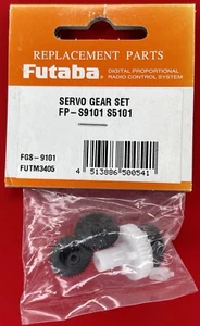 Vintage Futaba Servo Gear Set FUTM3405 For FP S9101 S5101 S 9101 5101 NEW Sealed - Picture 1 of 2