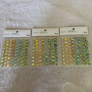 Pegatinas brillantes recuerdos autocollant strass multicolor - Imagen 1 de 7