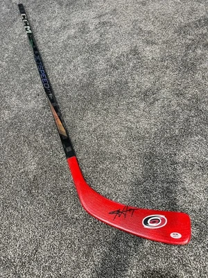 Rod Brind'amour Carolina Hurricanes Firmado Autógrafo Palo de Hockey Certificado de Autenticidad PSA Foto 1 de 2