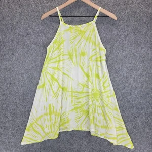 Miken Swim Dress Womens Large Tie Dye Sleeveless Cover Up Beach Boho - Picture 1 of 11