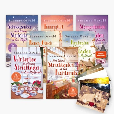 Susanne Oswald / Der kleine Strickladen in den Highlands Band 1-7 plus 1 exk ... - Bild 1 von 4