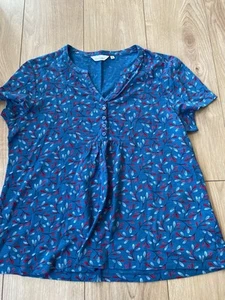 Ladies Seasalt Pretty Cassandra Top Size 14 - Picture 1 of 5