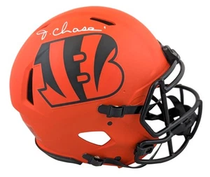 Bengals Ja'Marr Chase Signed Rave Full Size Speed Proline Helmet BAS Witnessed - Picture 1 of 3