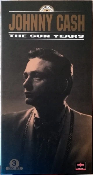 JOHNNY CASH THE SUN YEARS SEALED 3 CD BOX SET CHARLY RECORDS UK REMASTERED - Image 1 of 1