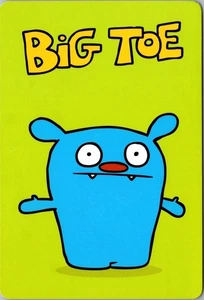 Uglydoll Big Toe Postkarte 2002 Pretty Ugly David Horvath Humor - Bild 1 von 2