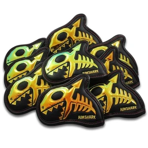 Cubiertas de hierro para golf Skull_Shark/juego de 1 o 9 piezas/cubiertas para cabeza de golf/caba para palos de golf... - Imagen 1 de 9