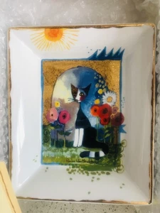 Rosina Wachtmeister Rare Rectangular Dish Luce Solare New Vintage In Box Goebel - Picture 1 of 7