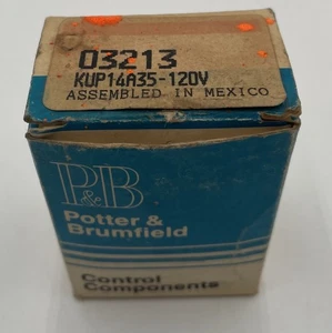 Relé Potter & Brumfield KUP14A35-120V KUP14A35 NOS en embalaje sellado de fábrica - Imagen 1 de 2