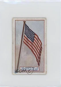 1924 Gallaher La razón por la que el tabaco una bandera estadounidense tiene estrellas y rayas 11bd - Imagen 1 de 3