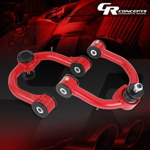 Red Pair 2-4" Lift Front Upper Control Arms for 1995-2004 Toyota 4Runner Tacoma - Picture 1 of 5