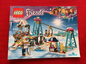LEGO Friends 41324 Instruction Manual Booklet Snow Resort Ski Lift