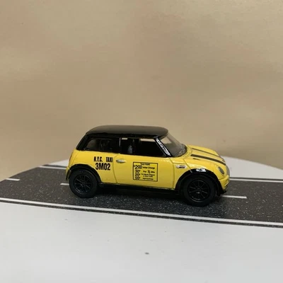 Mini Cooper Taxi Greenlight City Wheels 2001 New NYC York City amarillo/negro casi nuevo Foto 1 de 4