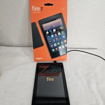 Amazon Alexa Fire 7 Tablet 8 GB TESTED/READ DESCRIPTION  - Image 1 of 4