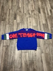 One Teaspoon College Graffiti Knit Sweater - Picture 1 of 5