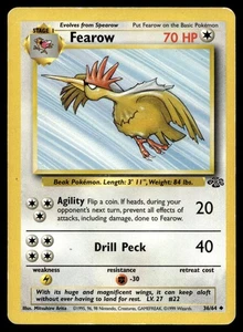 Fearow Unlimited 36/64 Pokemon Jungle (MP) - Imagen 1 de 2