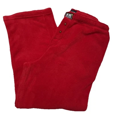 Hombres XL Joe Boxer Rojo Polar Pijama Pantalones Cintura Elástica Navidad San Valentín Campana Foto 1 de 4