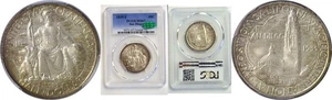 1935-S 50C San Diego Commemorative Half Dollar PCGS MS-67 CAC - Picture 1 of 3