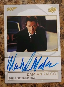 2019 James Bond Collection Die Another Day Michael Madsen Damian Falco Autograph - Picture 1 of 2
