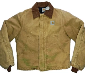 Giacca Carhartt Arctic Detroit J02 BRN uomo 40 media vintage USA Union - Foto 1 di 9