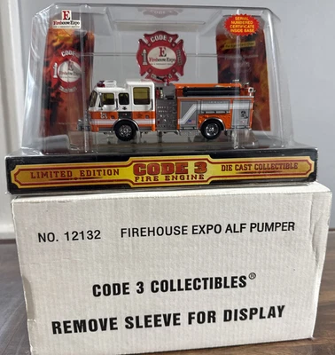 Code 3 2003 Firehouse Expo American Lafrance Pumper 12132 New with Sleeve - Image 1 of 4