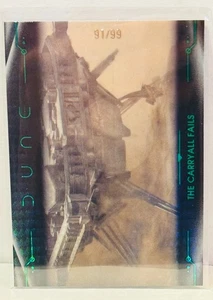 2024 Topps Chrome Dune The Carryall Fails Atreides Green Prism /99 - Picture 1 of 2