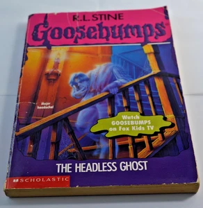 Goosebumps #37 The Headless Ghost - 1st Print, 1st Edition 1995. R.L. Stine VG - Foto 1 di 8