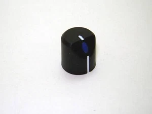 Mackie 1/4" D Shaft Black w Blue Mixer Knob 45-200-03 - Picture 1 of 1