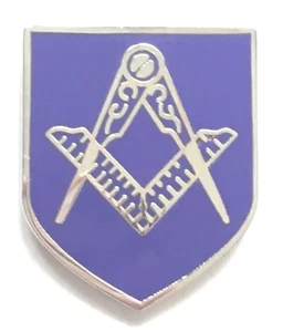 Freimaurer Wappen Emaille Anstecknadel Abzeichen (K103) - Bild 1 von 2