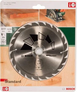 Bosch 2609256806 DIY Kreissägeblatt Basic 150 x 2.2 x 20/16 Z24 2609256806 TOP!! - Bild 1 von 2