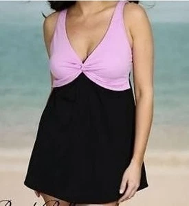 Women's Summer Vacation Cruise Swimwear bathing suit Swimdress plus size1X 2X 3X - Picture 1 of 1