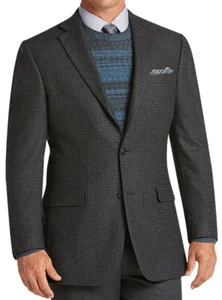 Abrigo deportivo Jos.A. Bank $698 colección reserva ajuste tradicional a cuadros 38L, 39L, 40L - Imagen 1 de 3