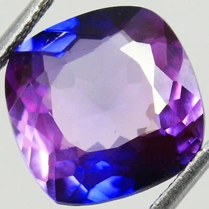 Natürlicher 7,00 ct zertifizierter Australien Musgravit 11 x 11 mm Kissen unbeheizte Edelsteine - Bild 1 von 6