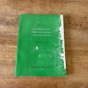 Let's Speak Rusyn Transkarpathische Ausgabe Paul R. Magocsi Fedor Vico - Bild 1 von 8