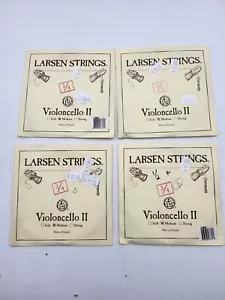 Lotto Vintage Larsen Corde Violoncello II Medium NOS Strumento Musicale Bulk 19 - Foto 1 di 2