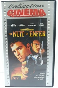 Cassette VHS Une Nuit en Enfer Collection Cinéma VHS Secam VF Version Française - Imagen 1 de 3