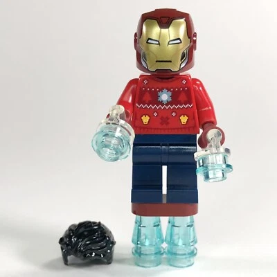 LEGO Iron Man In Holiday Sweater Minifigure 76196 Avengers 2021 Advent Calendar - Image 1 of 4