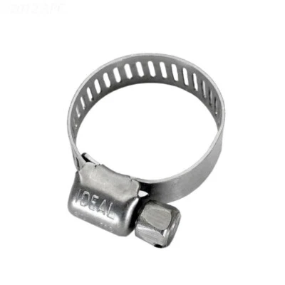 6824051 SS Abrazadera de tubo Diámetro 1" - 2", Abrazadera ideal, PK10 #24 Abrazadera Paquete de 10 Foto 1 de 2
