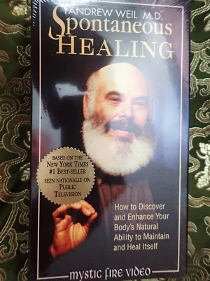 Andrew Weil M.D. - Spontaneous Healing - VHS Tape - Image 1 of 3