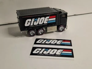 GI Joe - 2er Set Aufkleber - passend für Hot Wheels Hiway Hauler Trailer - Custom Trailer - Bild 1 von 3