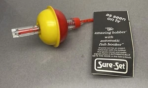 Vintage Sure-Set Fishing Float Bobber As Seen On TV w/Paperwork Novelty - Picture 1 of 9