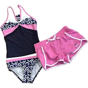 Gerry Girls 3-Piece Swim Set Tankini, Strawberry, Size 10-16 - Picture 1 of 1