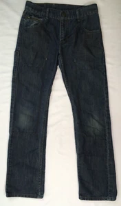 Levi's 511 Jeans Youth Boys 14 27x27 True 28x28 Dark Blue Skinny Denim Dungaree - Picture 1 of 17