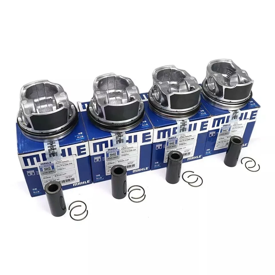 NEW MAHLE Upgraded Piston Set 23mm For VW Tiguan AUDI A4 Q5 2.0T 06H107065DM Foto 1 de 4
