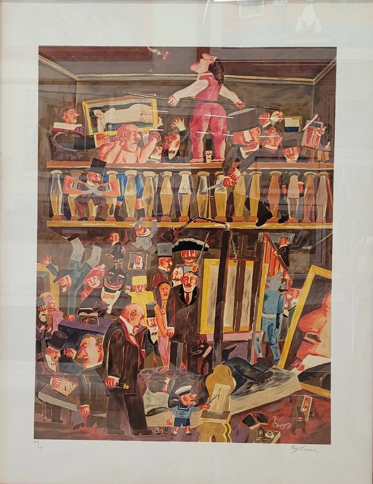 Franz Borghese  serigrafia "Atelier" - Immagine 1 di 1