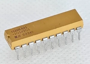 4120R-601-101/201 Bourns RC Network 100 Ohm 200PF 20-DIP EMI RC Filter - Picture 1 of 2